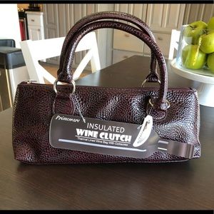 NWT! Insulated Wine Clutch